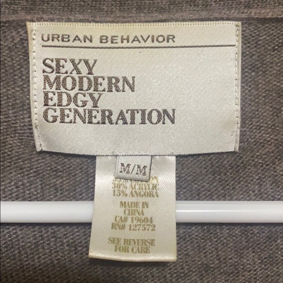 Urban Behavior brown cardigan - Picture 2 of 7
